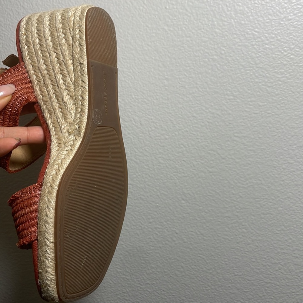 Lucky Brand Minjah Espadrille Wedge Sandal - Sumac - Picture 3 of 14